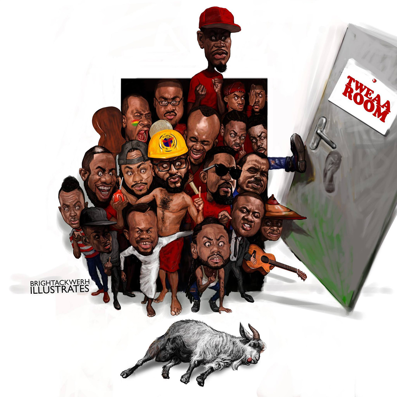 “Tweaa Room.” Image by Bright Ackwerh.