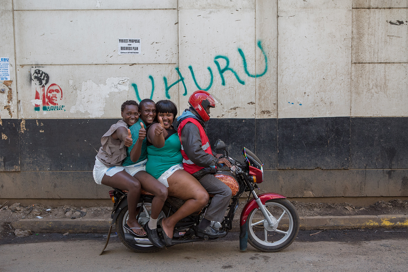 Image from the Nairobi exhibit Diaper Mentality. Image by PAWA 254.