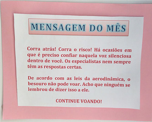 A sign hanging on the wall at the Abraço a Microcefalia headquarters in Salvador, Brazil, in 2016. Photo by K. Eliza Williamson.