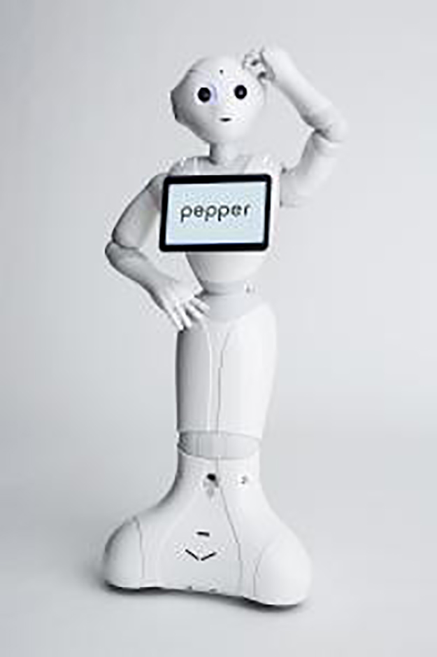 Pepper the Robot, by SoftBank Robotics.