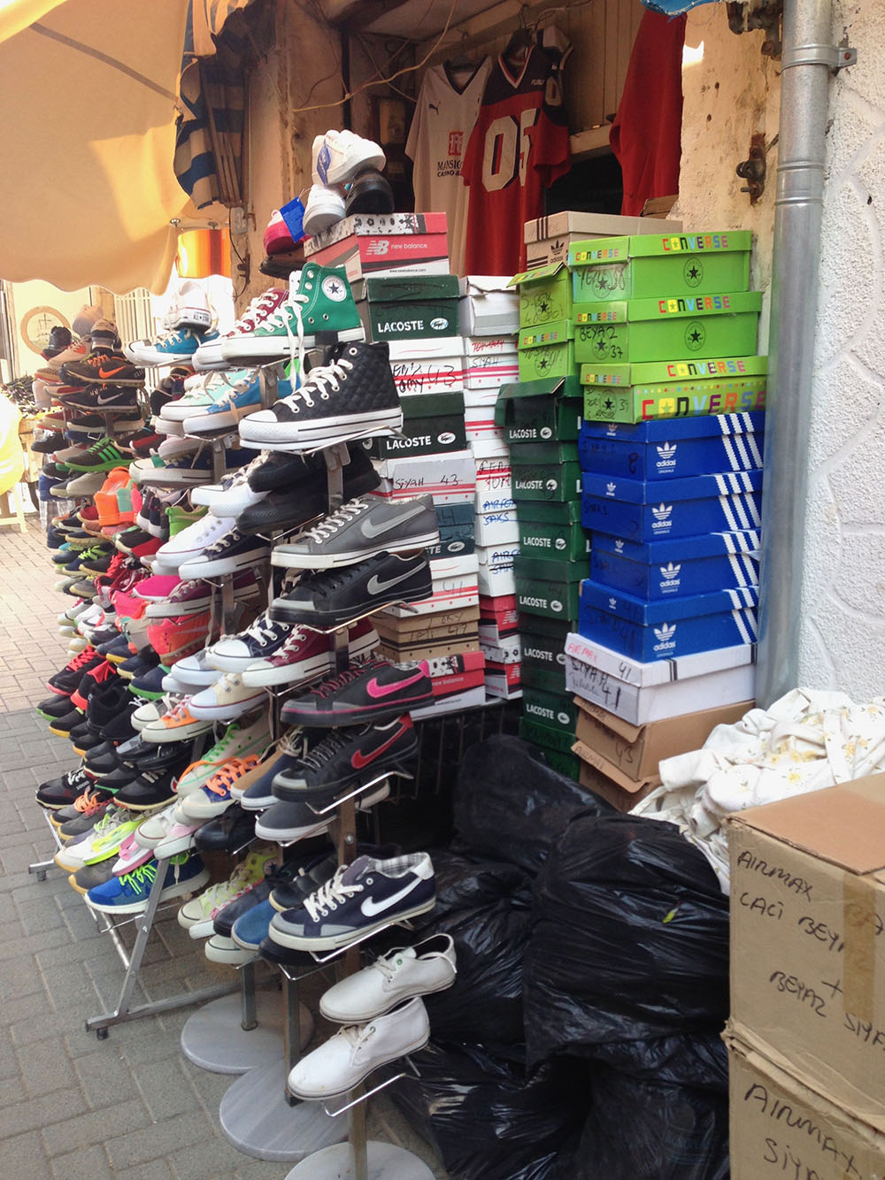 Labels and “labels.” Photo by Rebecca Bryant.