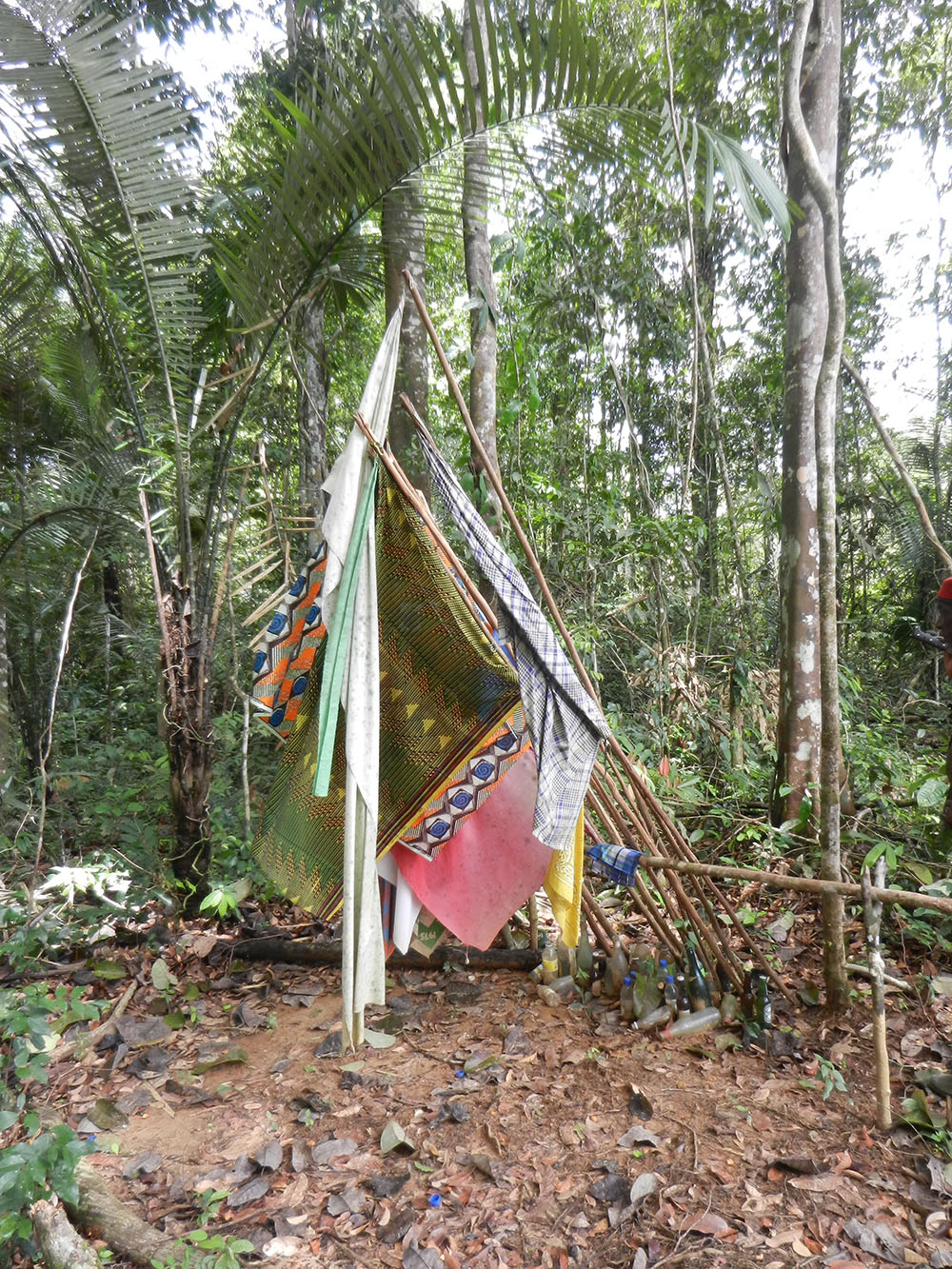Shrine for a place’s Goonmama spirit. Photo by Stuart Earle Strange.