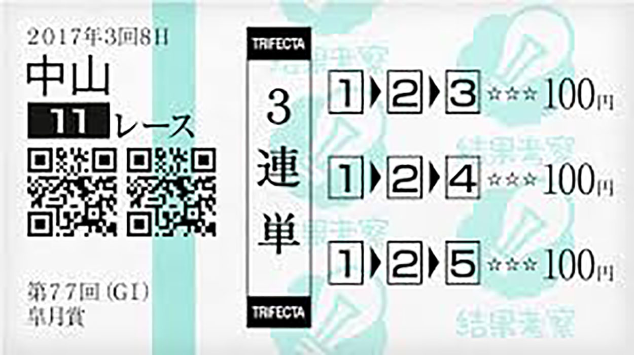 Gambling ticket. Discarded gambling tickets were strewn across the floors of WINS, where a janitor swept them away.