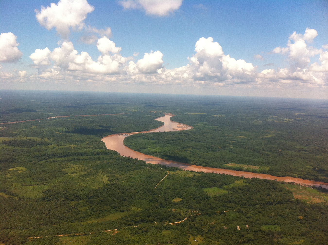 The Madre de Dios River. Photo by Ruth Goldstein.