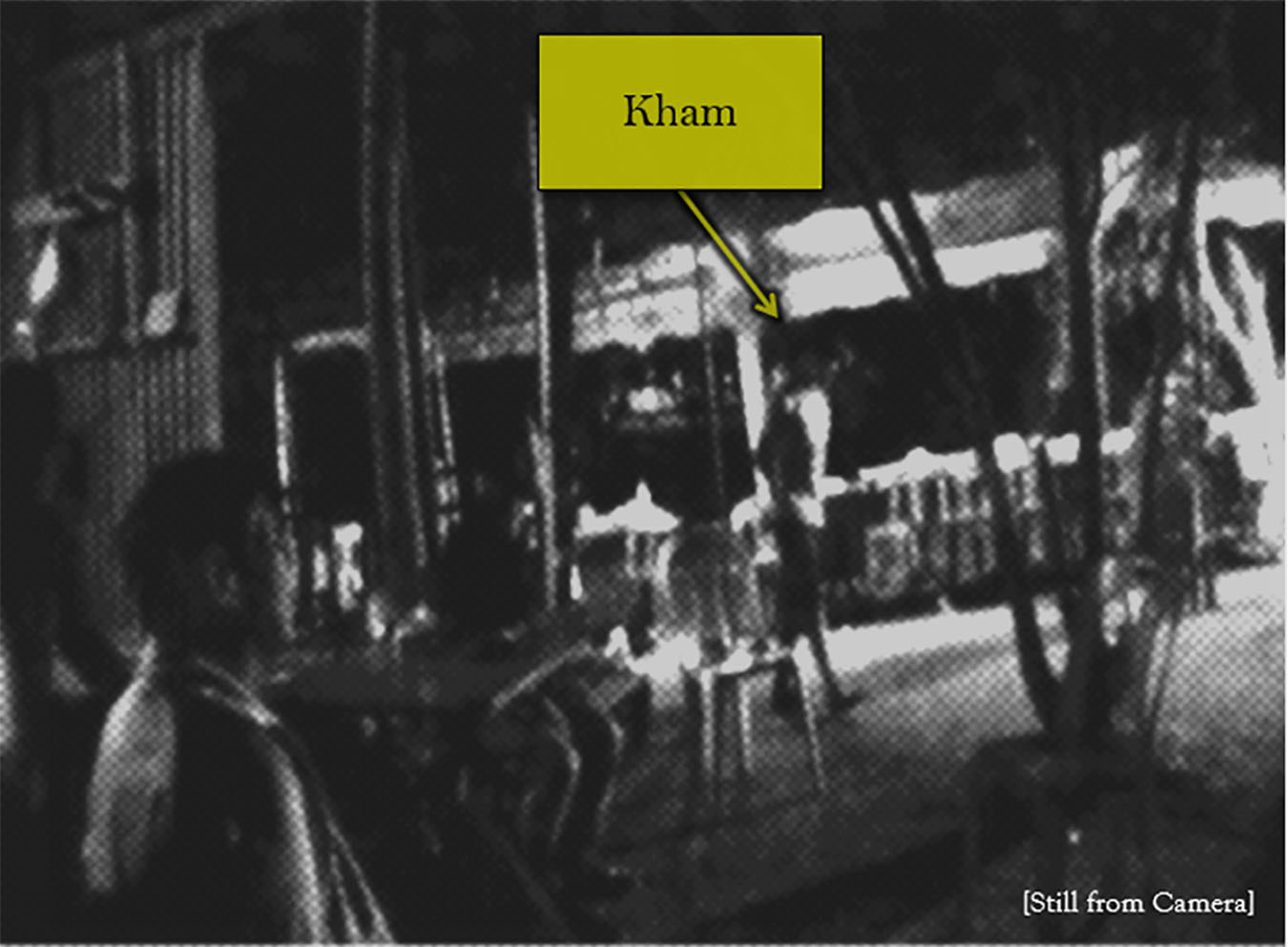 Kham entering the scene. Photo by Charles H. P. Zuckerman.