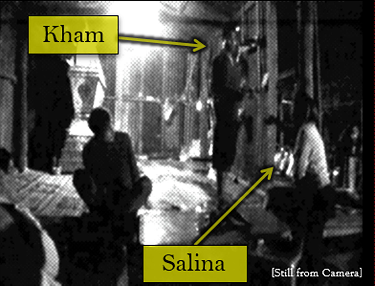 Salina enters the scene. Photo by Charles H. P. Zuckerman.