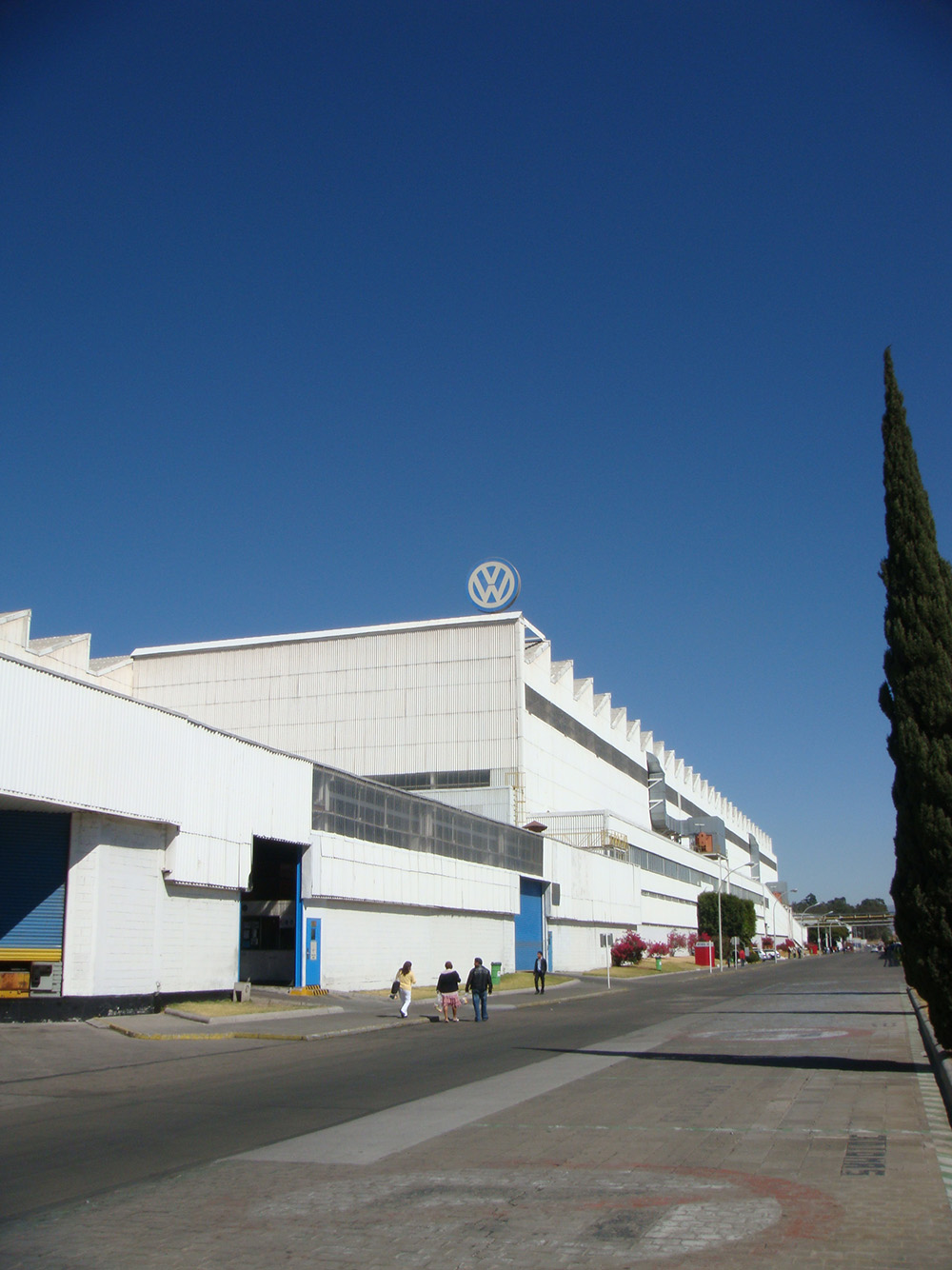 The factory grounds are 300 hectares. Photo by Alejandra González Jiménez.