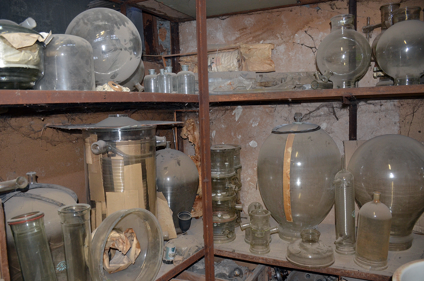 A storeroom at Khimik’s home compound. Photo by Lori Khatchadourian.