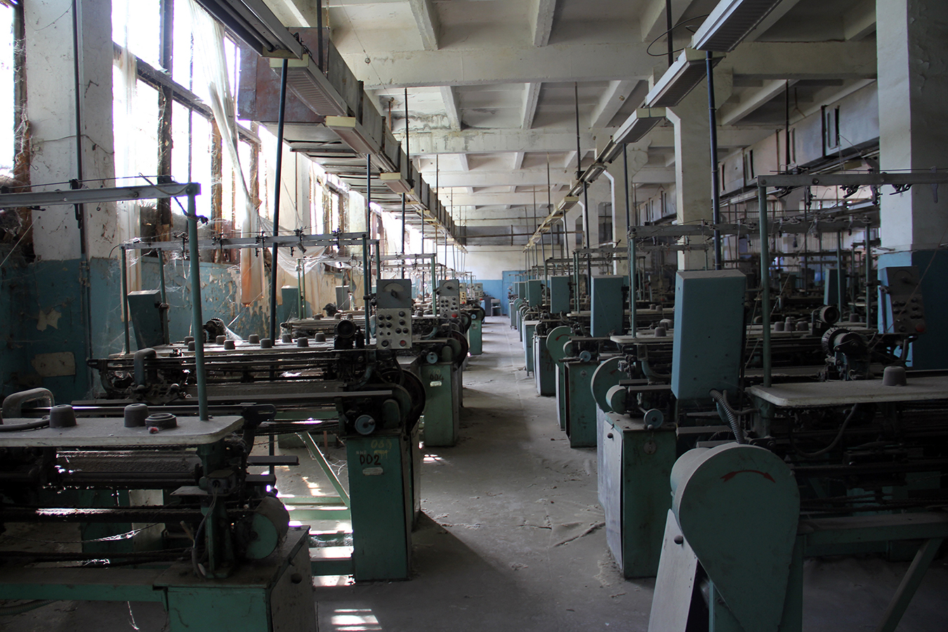 The Yeghegnadzor knitting factory. Photo by Lori Khatchadourian.