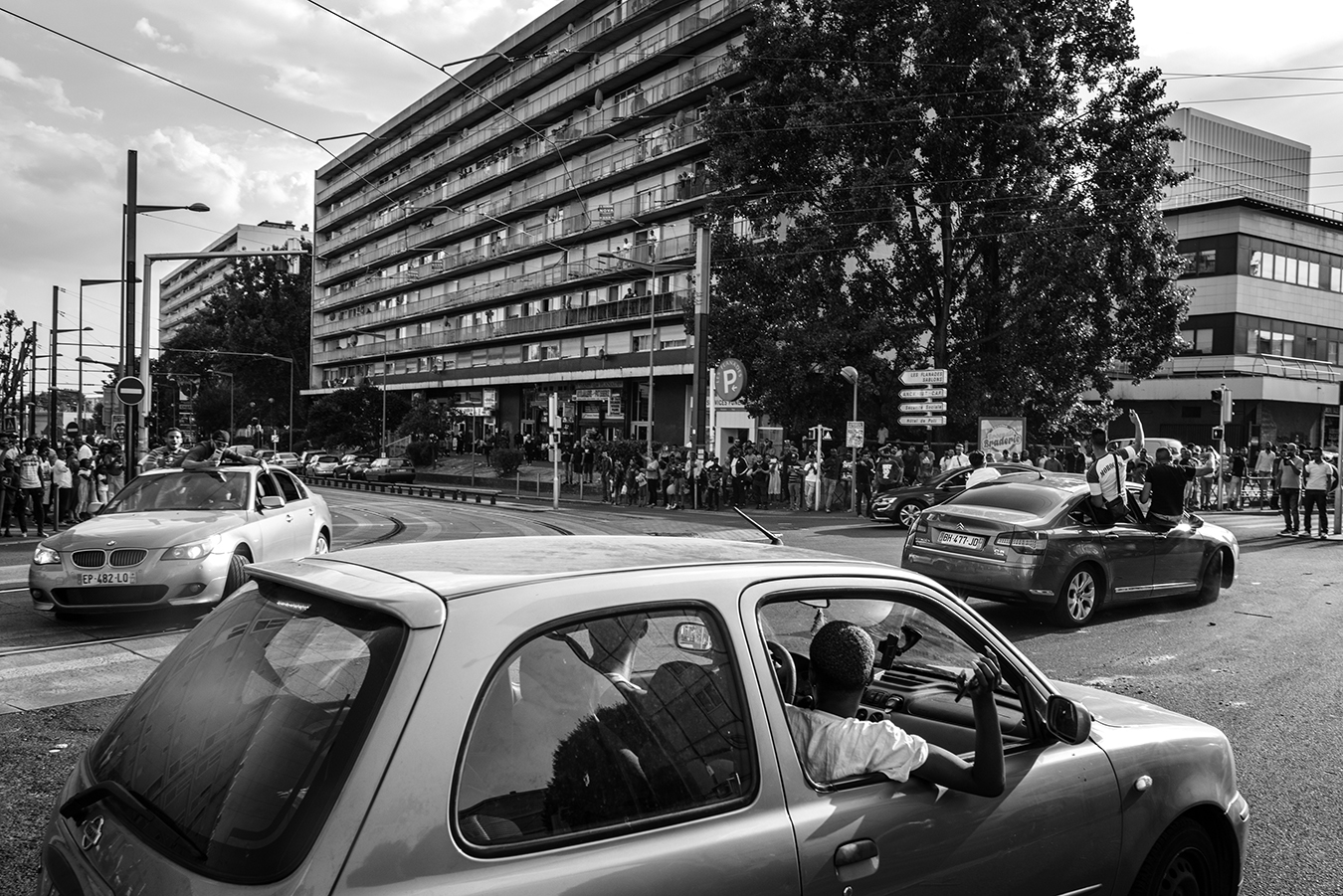 Celebration during the World Cup 2018. Photo by Camilo Leon-Quijano.