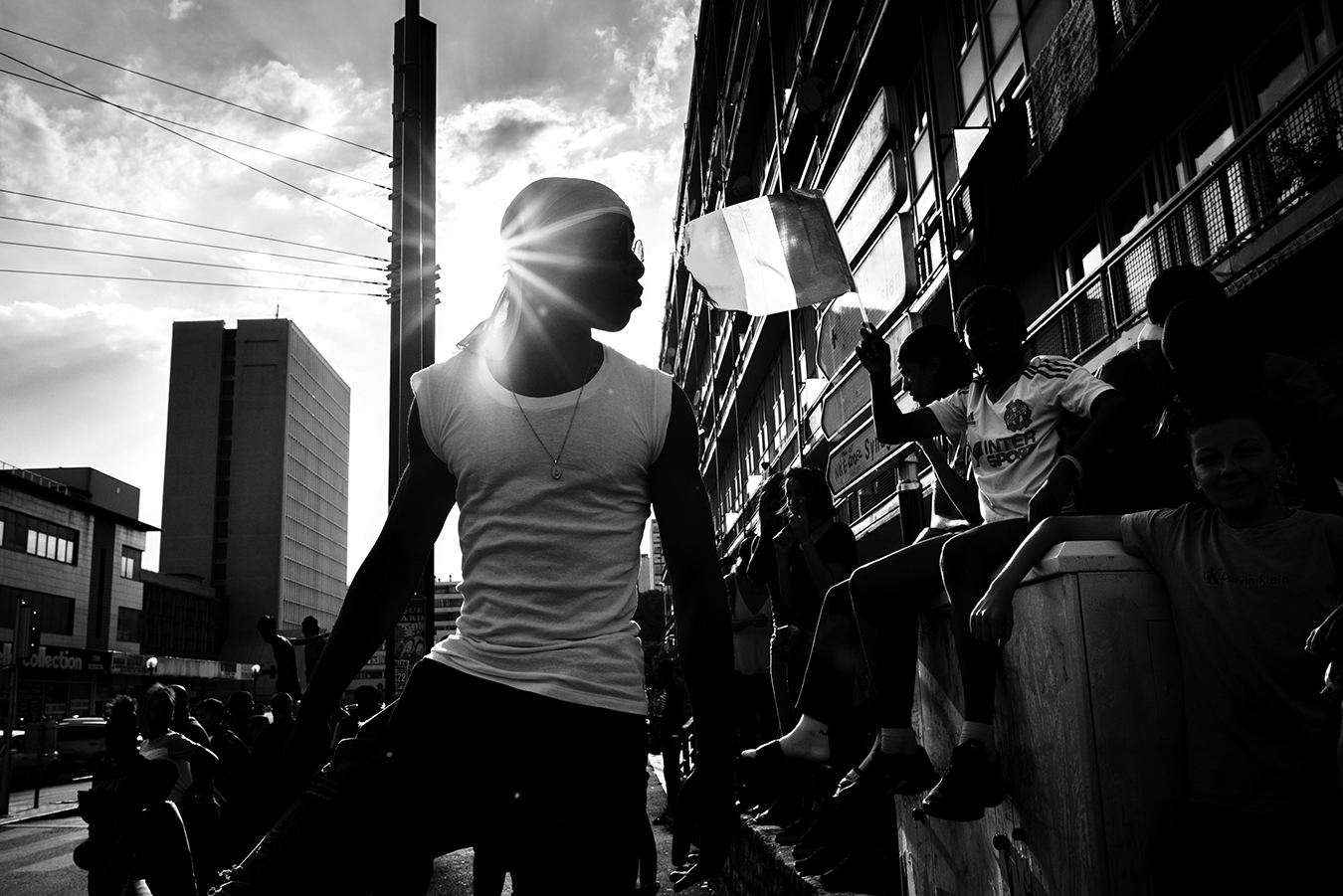 Celebration in Sarcelles. Photo by Camilo Leon-Quijano.