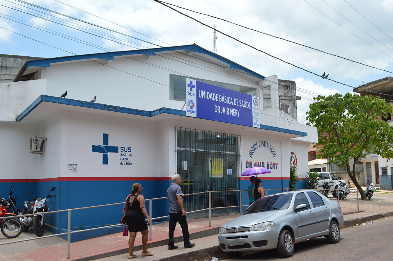SUS Health Post “Dr. Jair Nery,” named after one of Abaetetuba’s first laboratory technicians and a well-respected municipal pharmacist. Photo by Matthew Abel, October 2019.