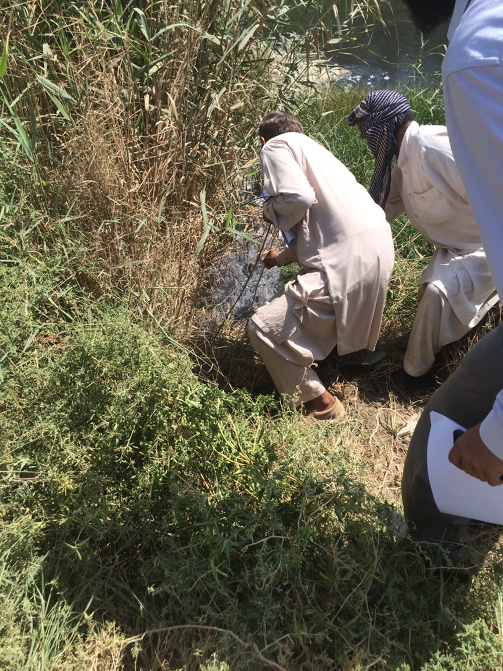 From the survey we conducted, outside the factory. Photo by Maira Hayat.
