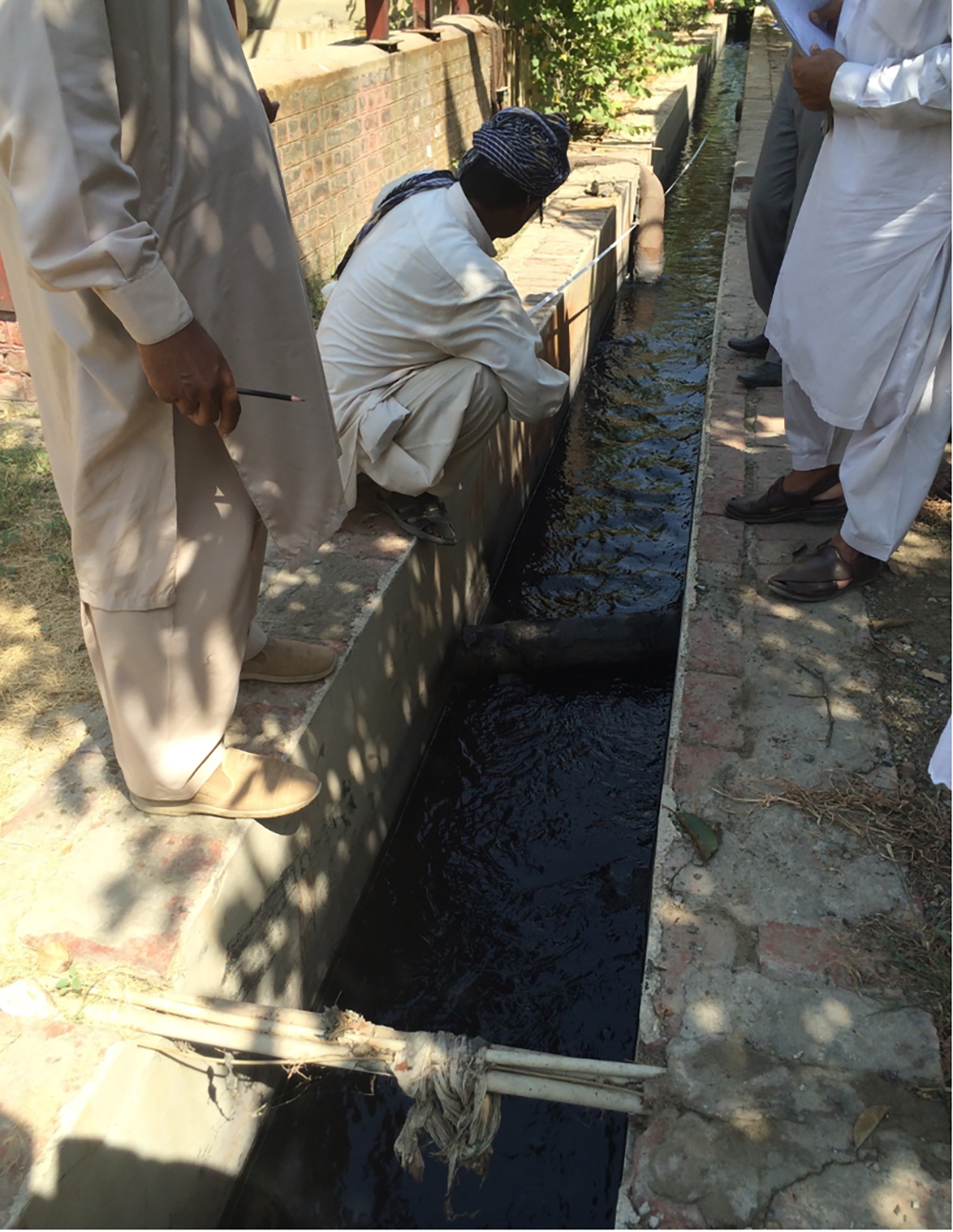 From the survey we conducted, outside the factory. Photo by Maira Hayat.
