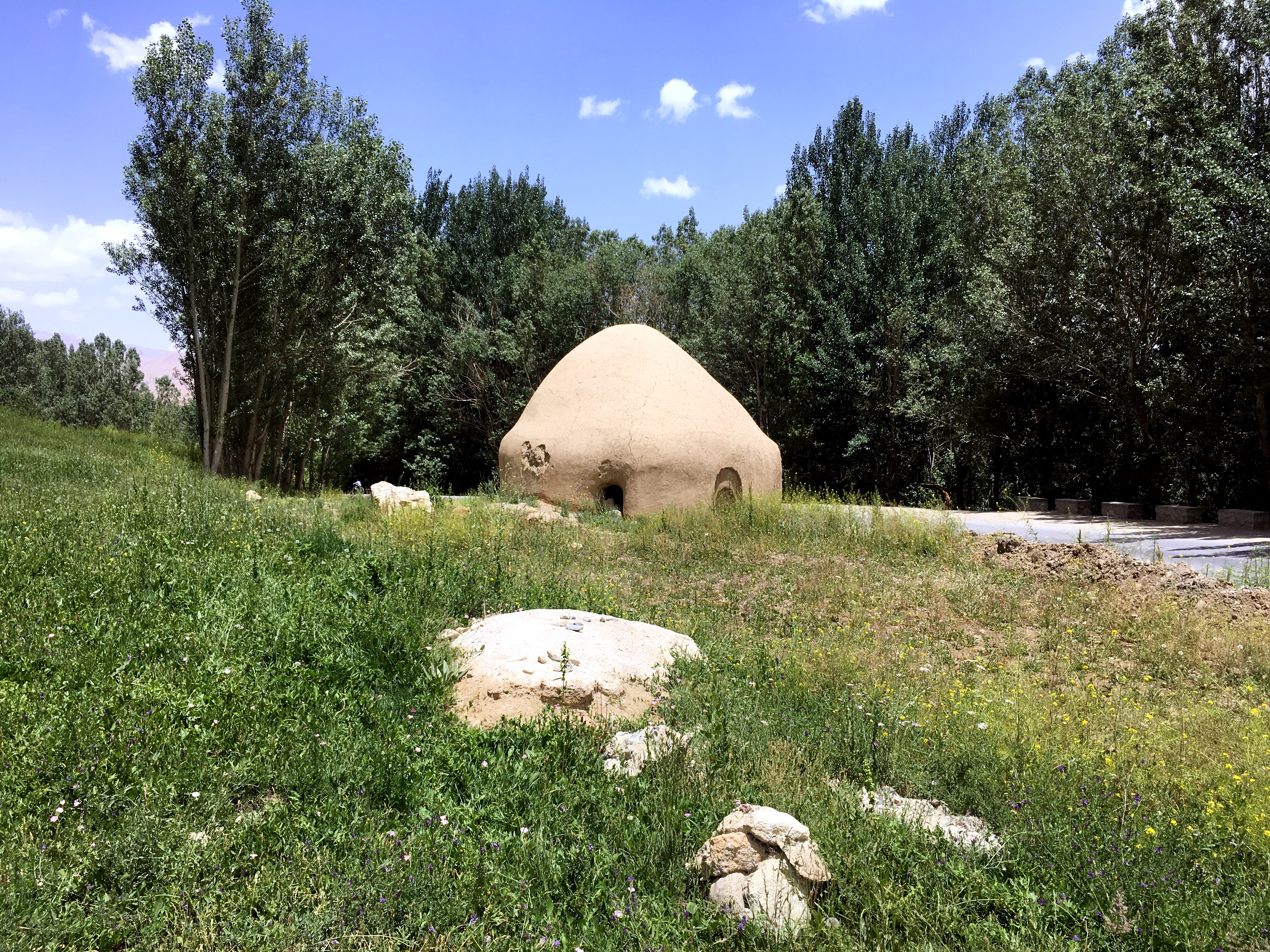 An ancestral dome in Bamiyan.